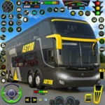 Logo of US Bus Driving Games Simulator android Application 