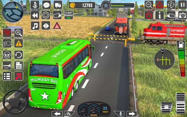 US Bus Driving Games Simulator android App screenshot 1